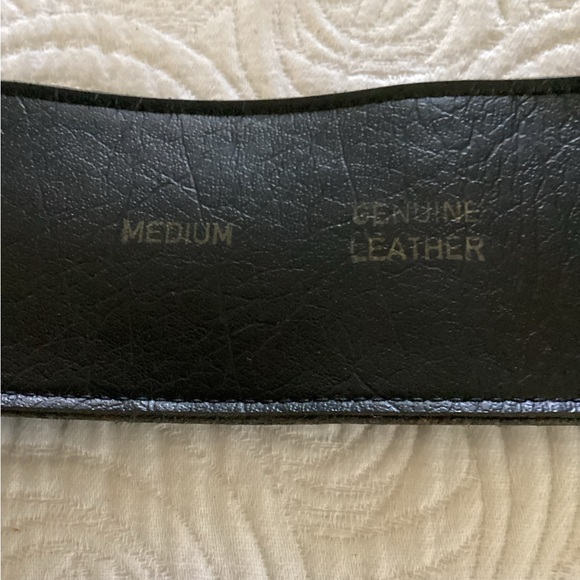 Black Suede Self-Tie Belt - Picture 3 of 5